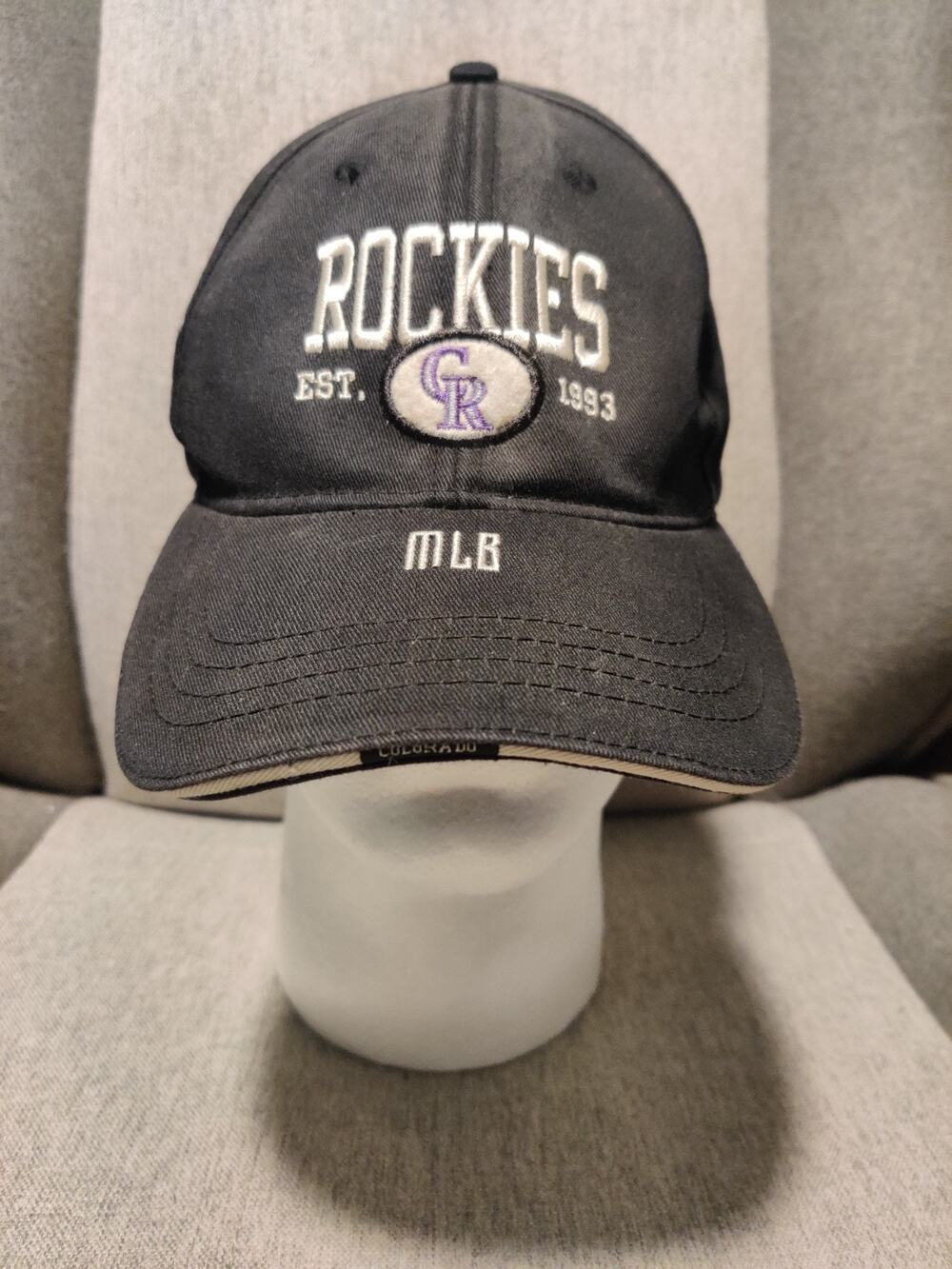 Vintage Colorado Rockies Hat Adjustable MLB Genuine Merchandise